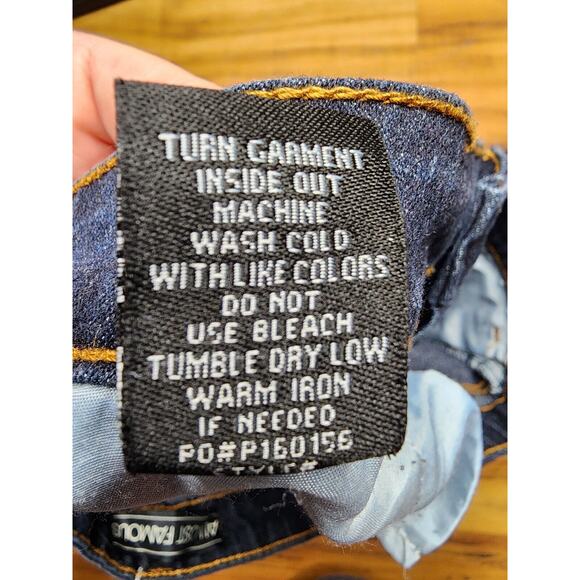 Almost Famous Juniors Jeans/jeggings Size 5 Dark Wash - Picture 8 of 10